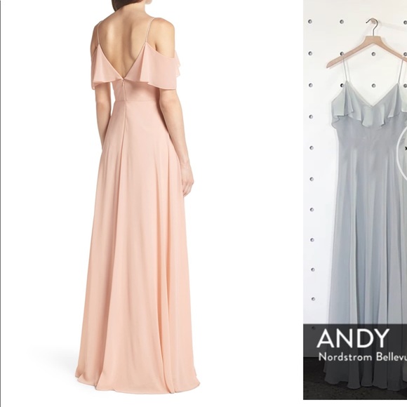 Jenny Yoo chiffon dress - Picture 2 of 3